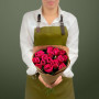 11 малиновых роз фото 4